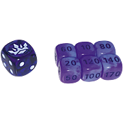 Chilling Reign: Shadow Rider Calyrex Dice Set