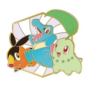 Ascended Heroes: Tepig, Totodile & Chikorita Pin