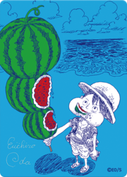 Luffy Watermelon NatsuComi 2026 Promo