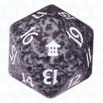Black Saviors of Kamigawa D20 Die
