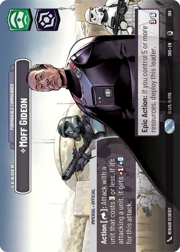 Moff Gideon - Formidable Commander
