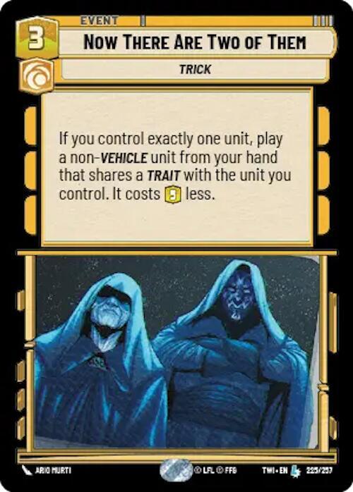 Now There Are Two of Them