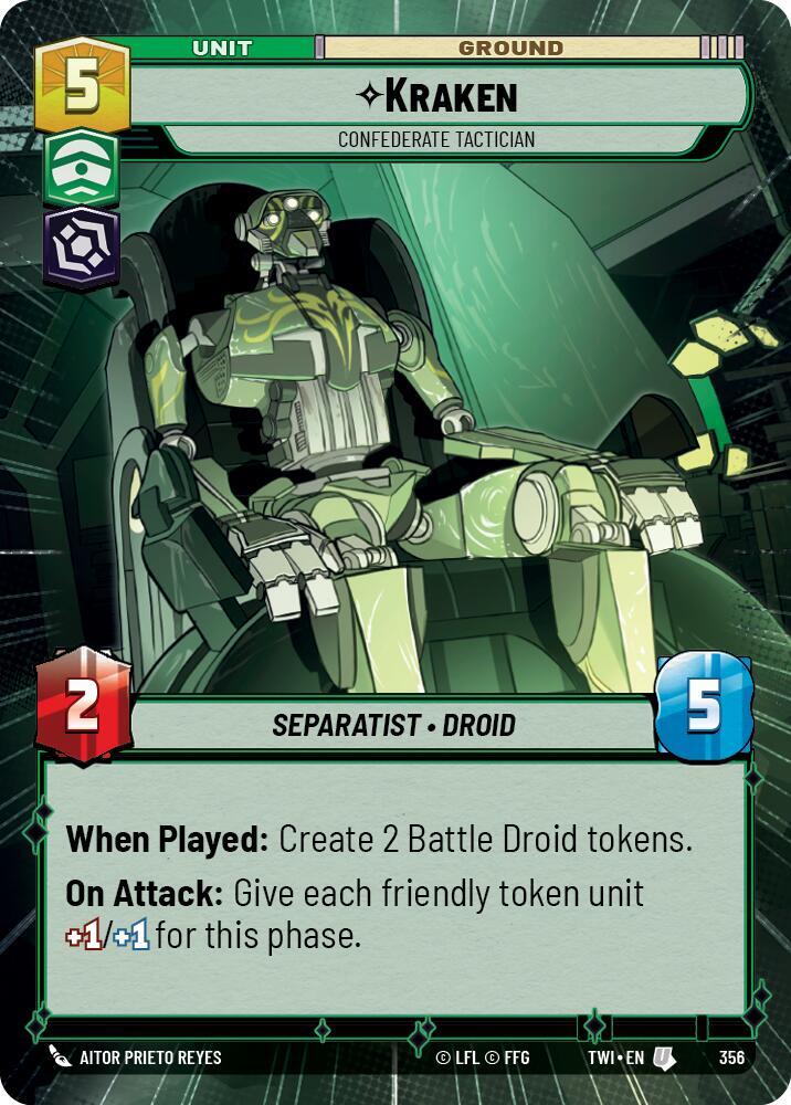 Kraken - Confederate Tactician