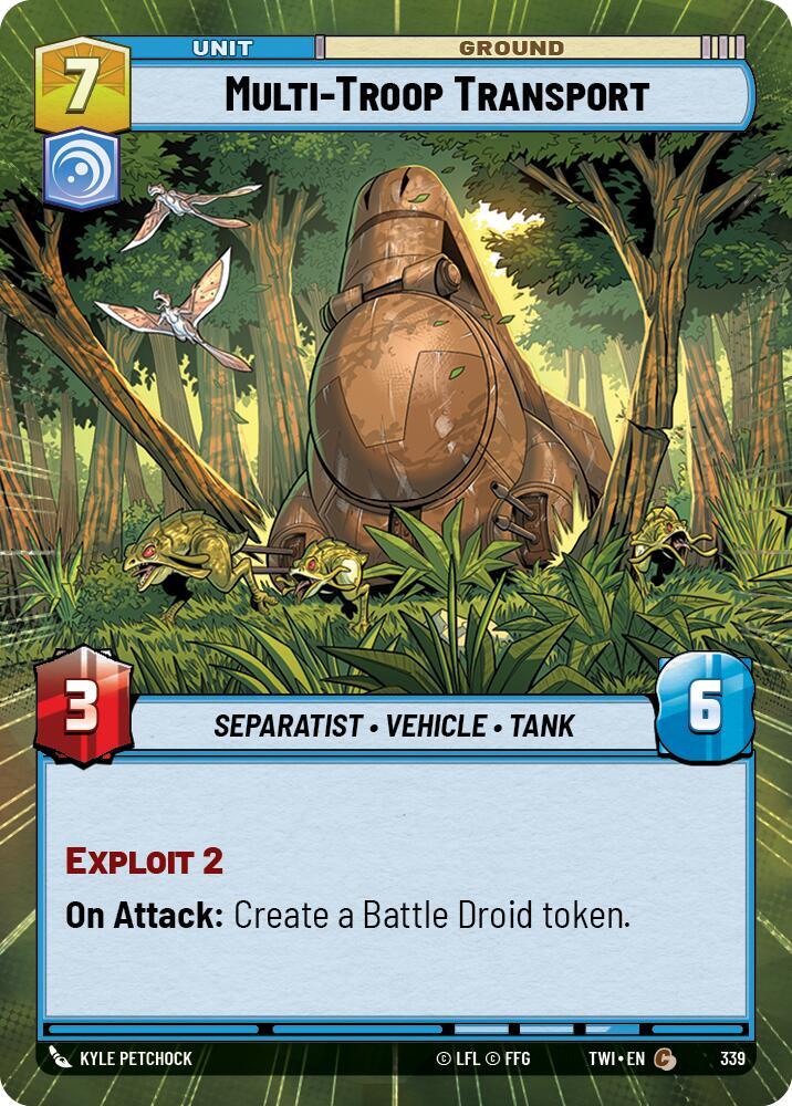 Multi-Troop Transport