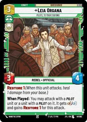 Leia Organa - Pilots, To Your Stations