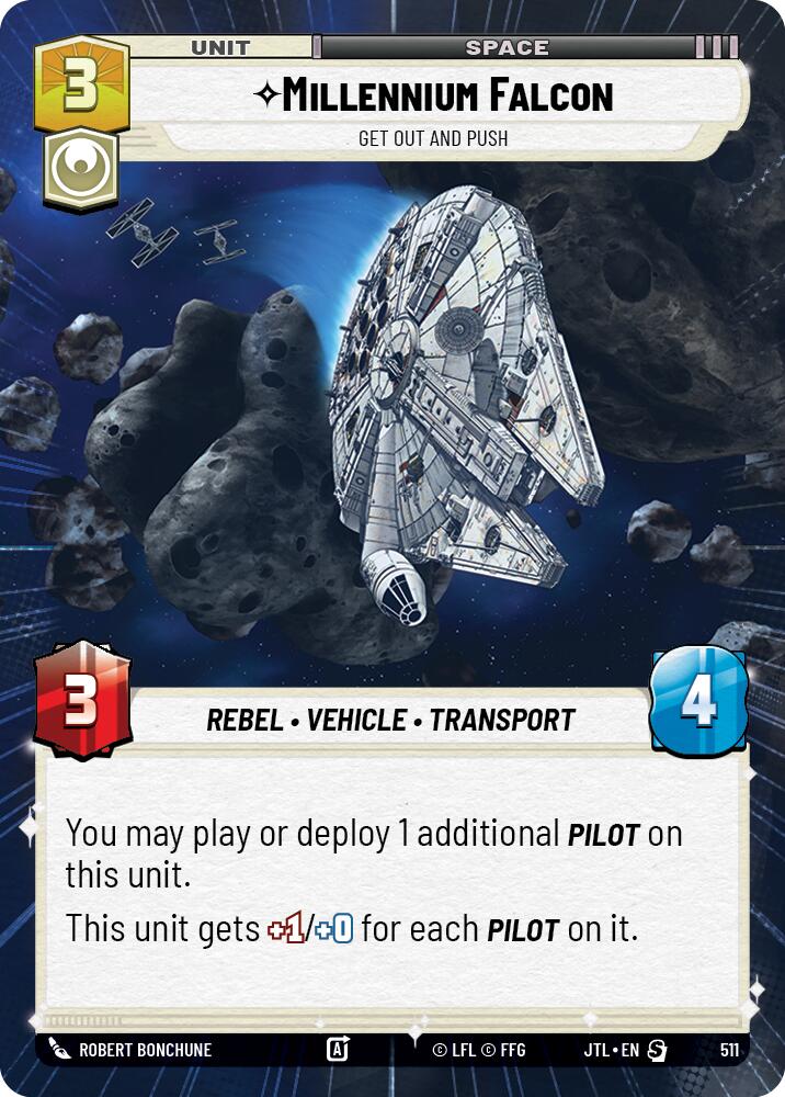 Millennium Falcon - Get Out And Push
