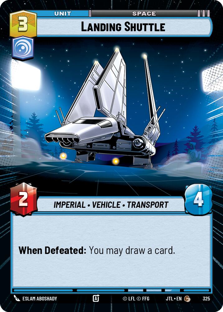Landing Shuttle