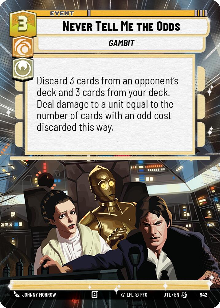 Never Tell Me the Odds