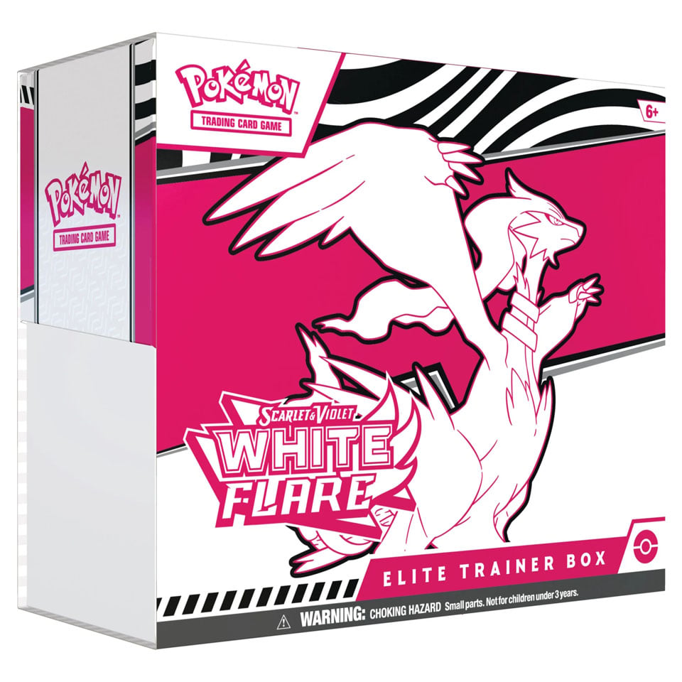 White Flare Elite Trainer Box