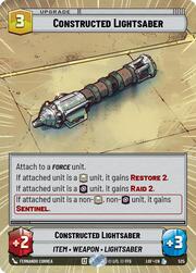 Constructed Lightsaber