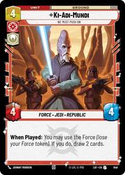 Ki-Adi-Mundi - We Must Push On