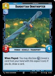 Bardottan Ornithopter