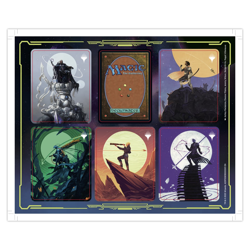 Edge of Eternities Sticker Sheet