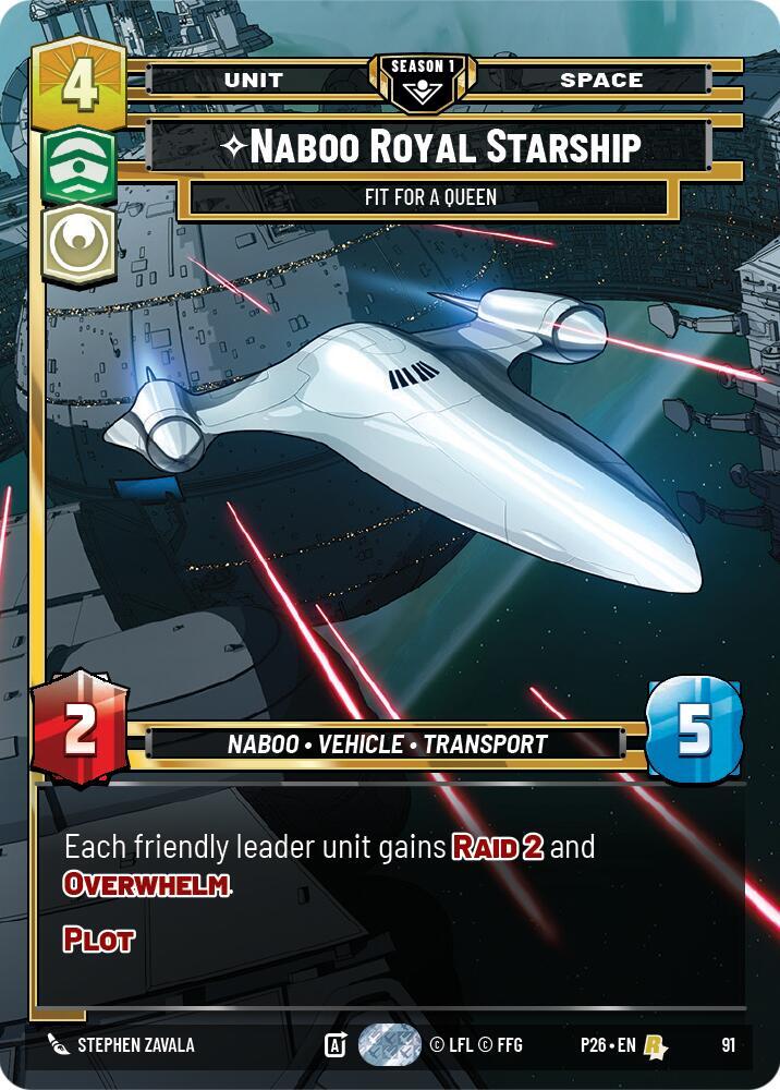 Naboo Royal Starship - Fit For A Queen