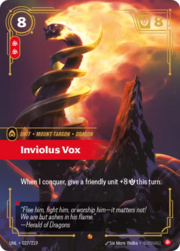 Inviolus Vox