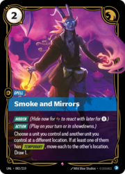 Smoke and Mirrors