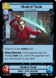 Blade of Talzin - A Gift of Shadows
