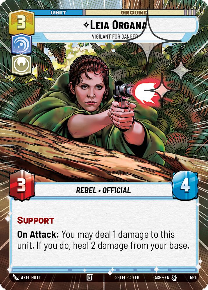Leia Organa - Vigilant for Danger