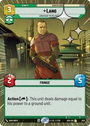 Lang - Arrogant Mercenary