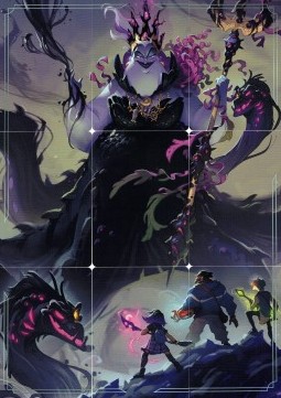 Ursula - Sea Witch Queen Puzzle Insert Set