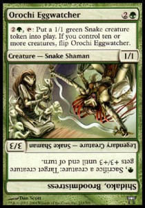 Orochi Eggwatcher // Shidako, Broodmistress