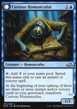 Curious Homunculus // Voracious Reader