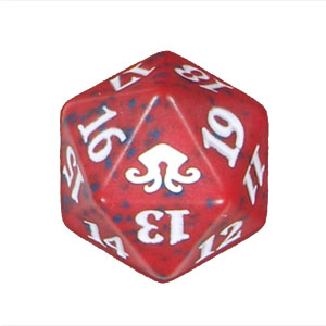 Eldritch Moon: D20 Die (Red)