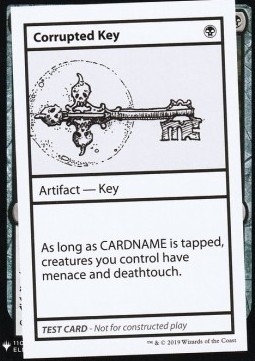 Corrupted Key
