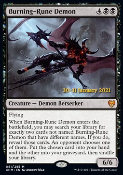 Burning-Rune Demon
