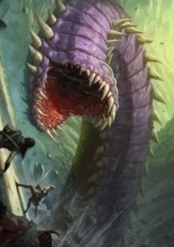 Art Series: Purple Worm
