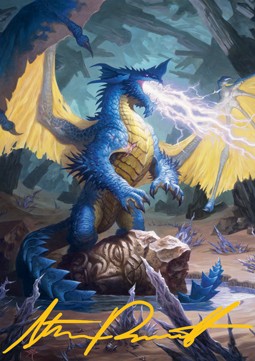 Art Series: Blue Dragon