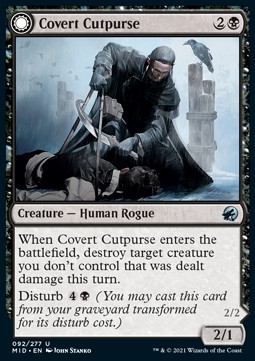 Covert Cutpurse // Covetous Geist