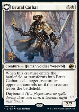 Brutal Cathar // Moonrage Brute