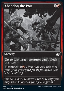 Abandon the Post