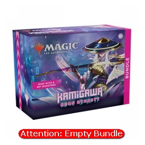 Kamigawa: Neon Dynasty | Empty "Fat Pack Bundle" Box