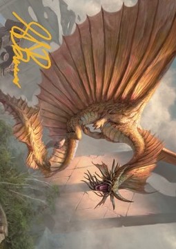 Art Series: Ancient Gold Dragon