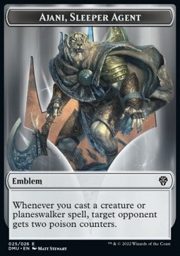 Ajani, Sleeper Agent Emblem