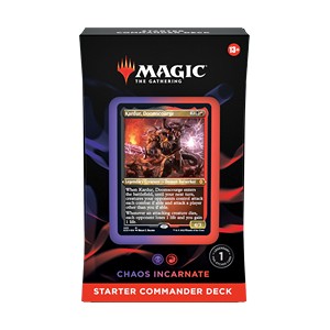 Starter Commander Decks | "Chaos Incarnate" Commander Deck