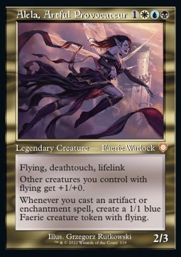 Alela, Artful Provocateur