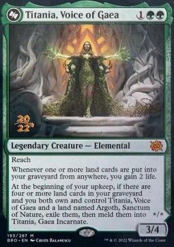 Titania, Voice of Gaea