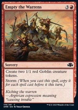 Empty the Warrens