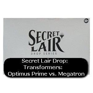 Secret Lair Drop Series | Transformers: Optimus Prime vs. Megatron