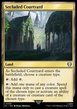 Secluded Courtyard