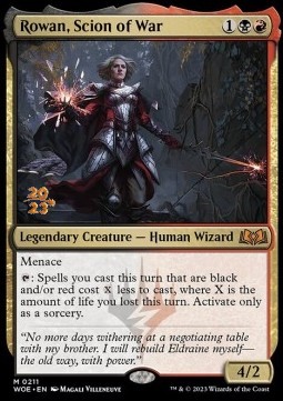 Rowan, Scion of War