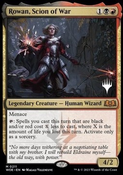 Rowan, Scion of War