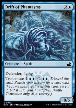Drift of Phantasms