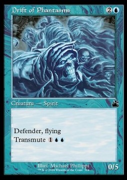 Drift of Phantasms