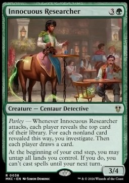 Innocuous Researcher