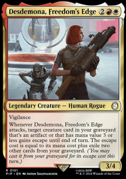 Desdemona, Freedom's Edge