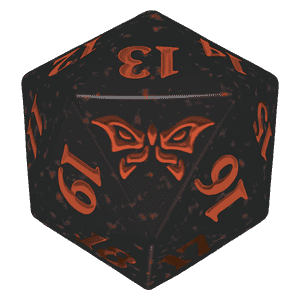 Duskmourn: House of Horror D20 Die